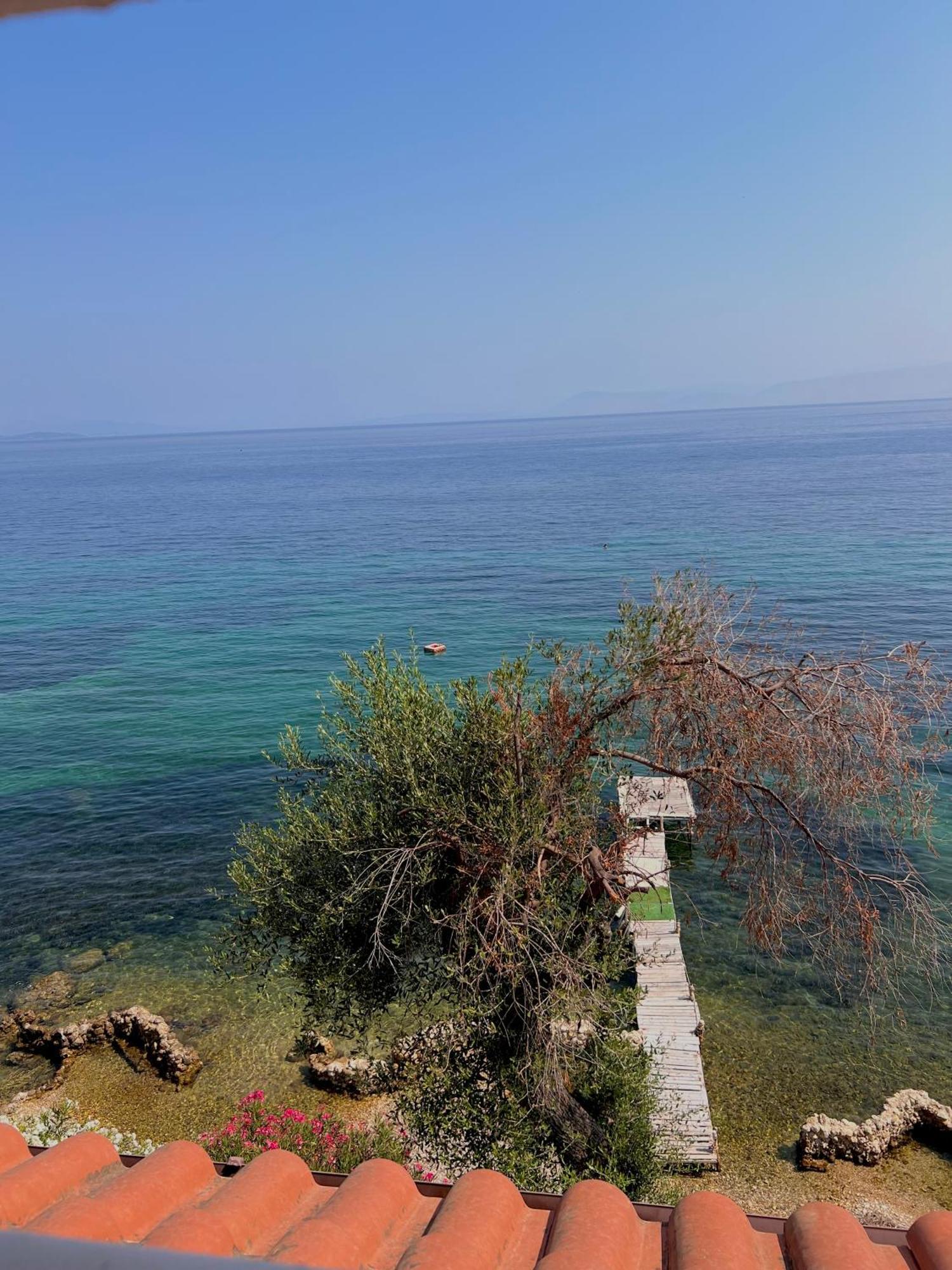Kohyli Beachfront House Agia Pelagia Chlomou Bagian luar foto